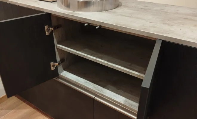 Fabrication meuble garde corps, Saint-Julien-en-Genevois, Echo Bois