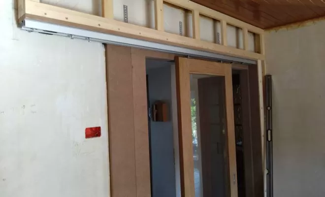 Pose de portes, Saint-Julien-en-Genevois, Echo Bois