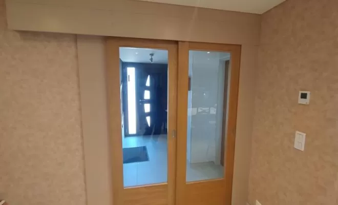 Pose de portes, Saint-Julien-en-Genevois, Echo Bois