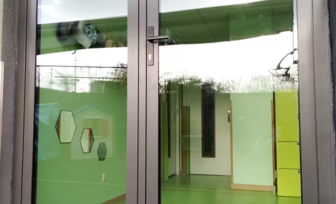 Porte grand trafic Aluminium