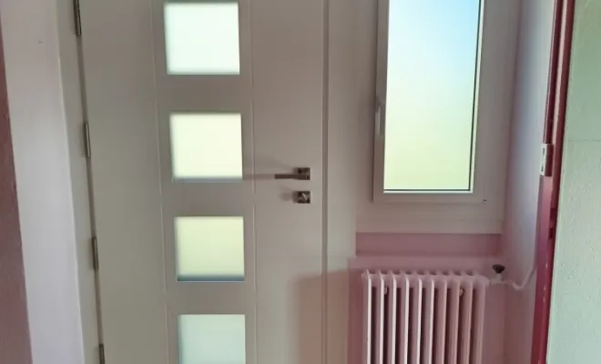 Porte entrée ALU BEL'm bicoloration